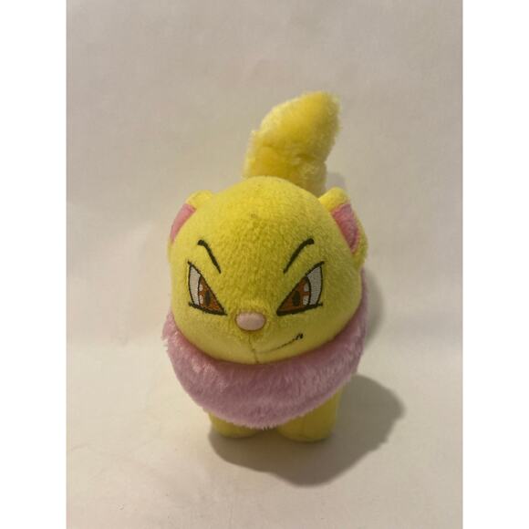 2004 Neopets Yellow Cat Plush - Picture 2 of 6